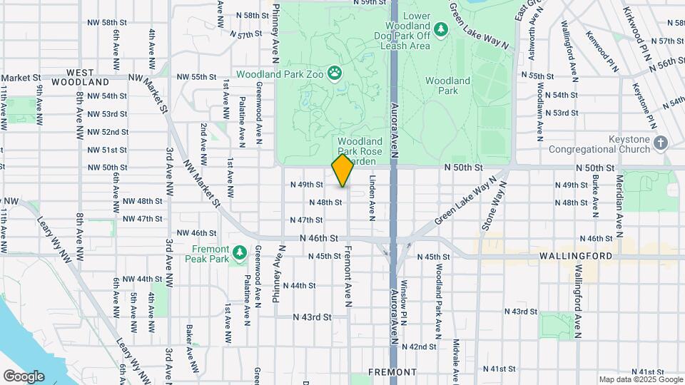 4813 Fremont Ave N Map and Location Details