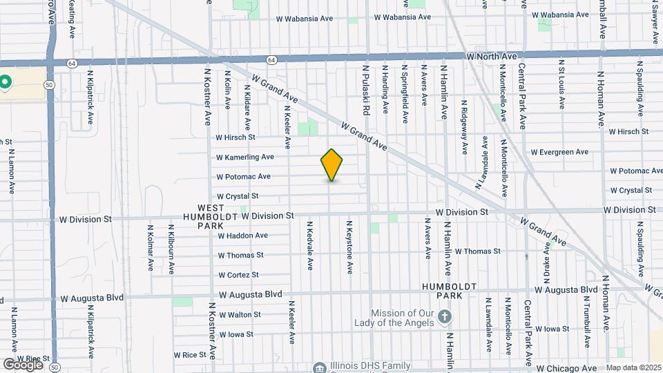 4054 W Crystal St Map and Location Details