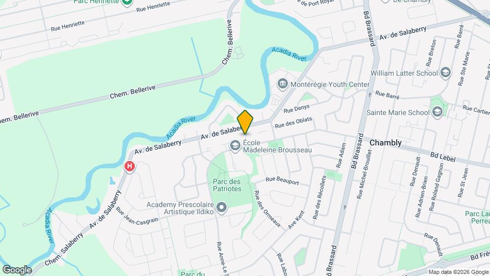 1600-1635 Lebel Boul Map and Location Details