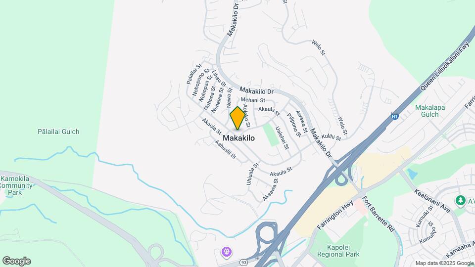 92-707-707 Palailai St Map and Location Details