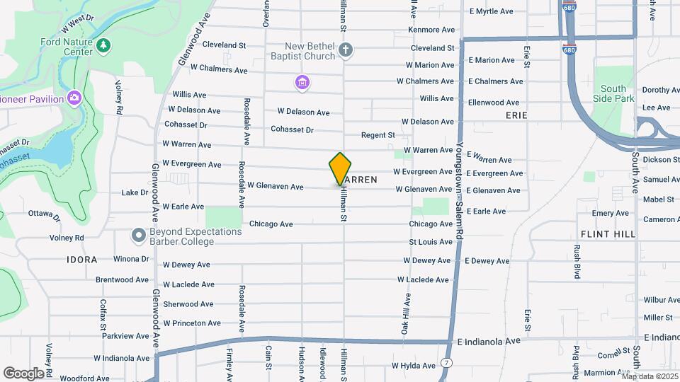 2021 Hillman St Map and Location Details