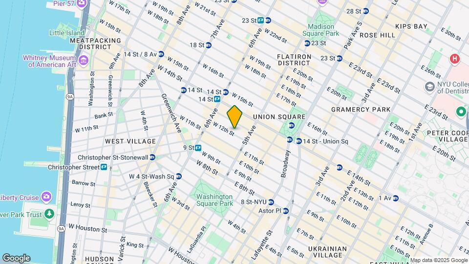 29 W 12th St Map and Location Details