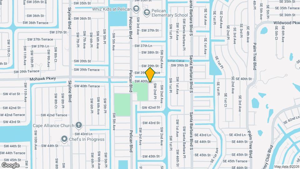 4005 SW 2nd Ct Map and Location Details