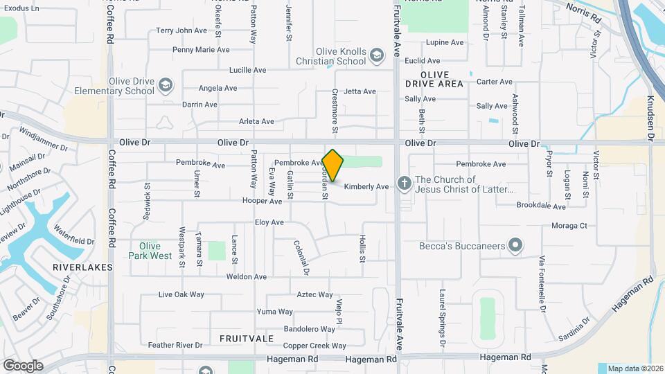 6713 Kimberly Ave Map and Location Details