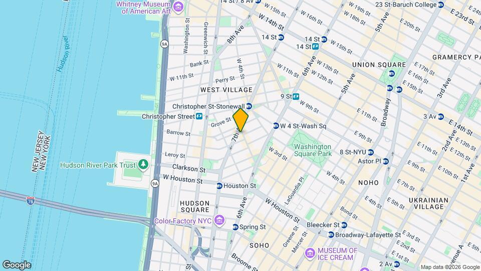 280 Bleecker St Mapa y Detalles de la Ubicación