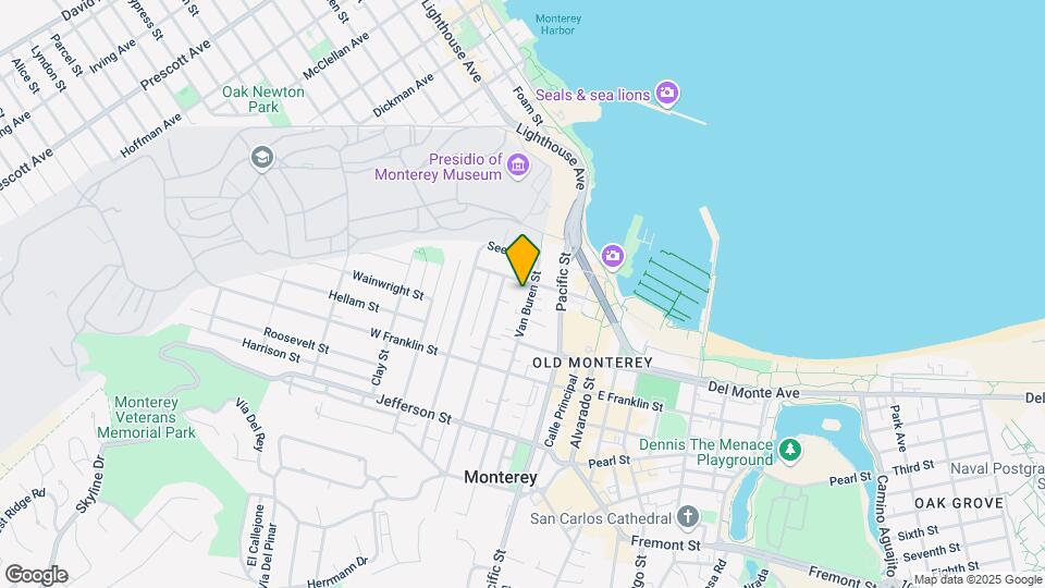 218 Van Buren St Mapa y Detalles de la Ubicación