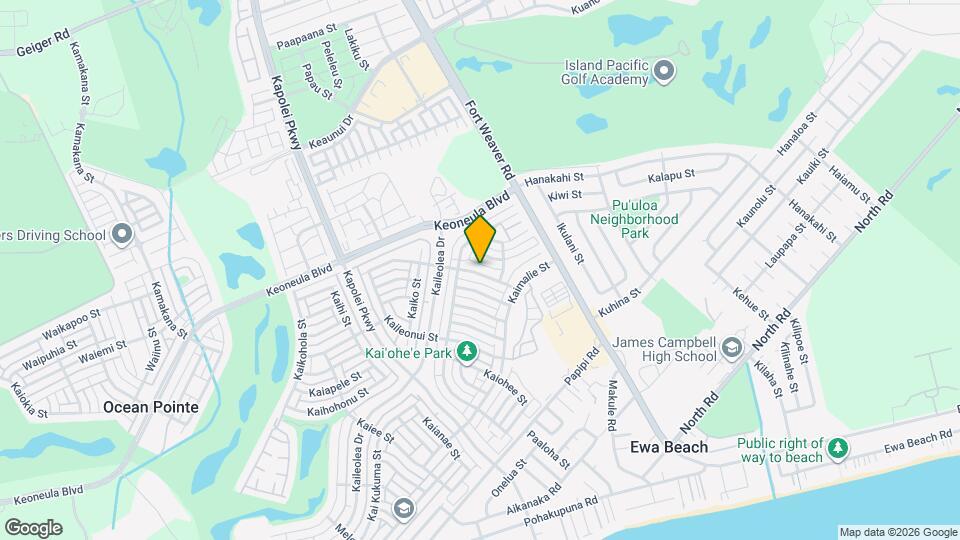 91-1040-1040 Kaipu St Map and Location Details