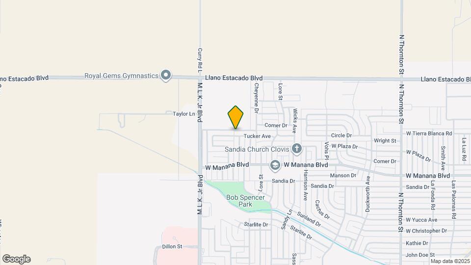 400 Tucker Ave Map and Location Details