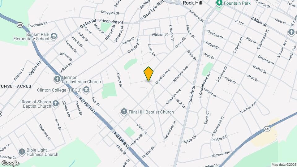 316 Little St Map and Location Details