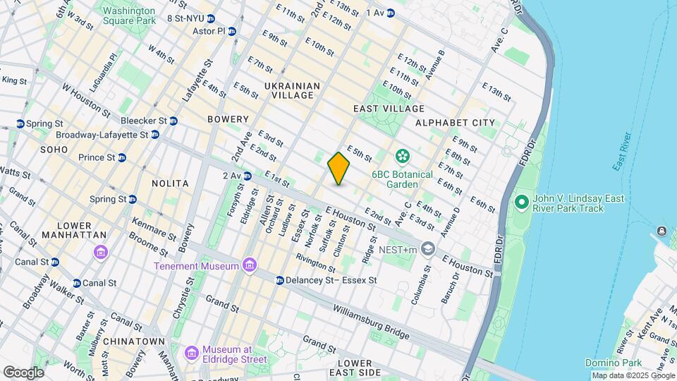 174 E Second St Mapa y Detalles de la Ubicación