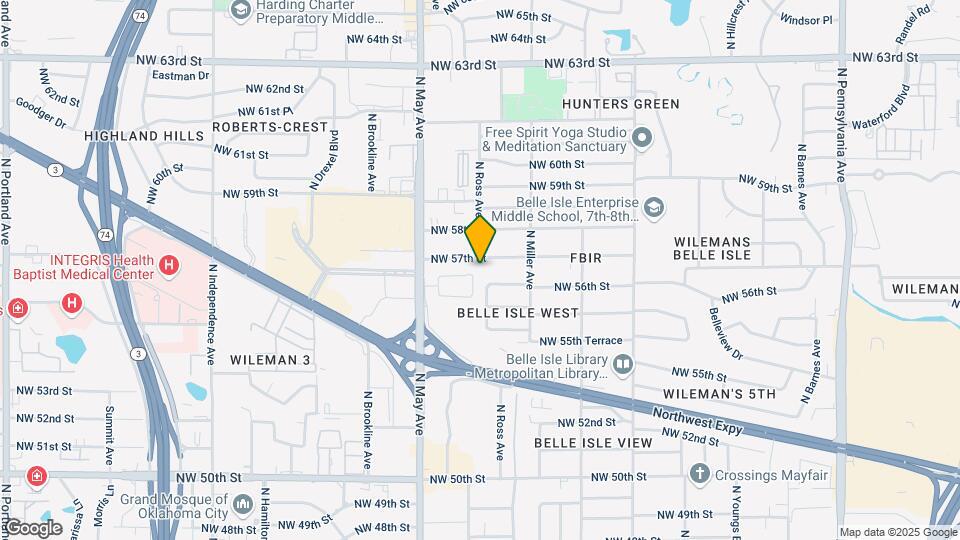 Belle Isle 8 Plex Map and Location Details
