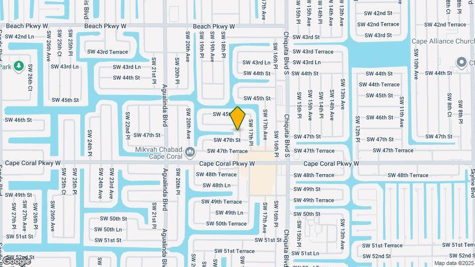 4628 SW 18th Ave Map and Location Details