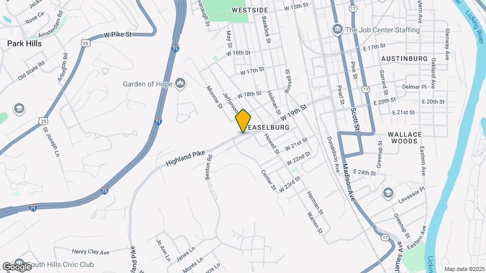 517 Highland Ave Mapa y Detalles de la Ubicación