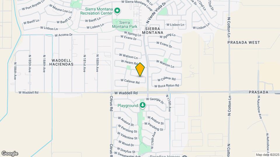 17739 W Redfield Rd Map and Location Details