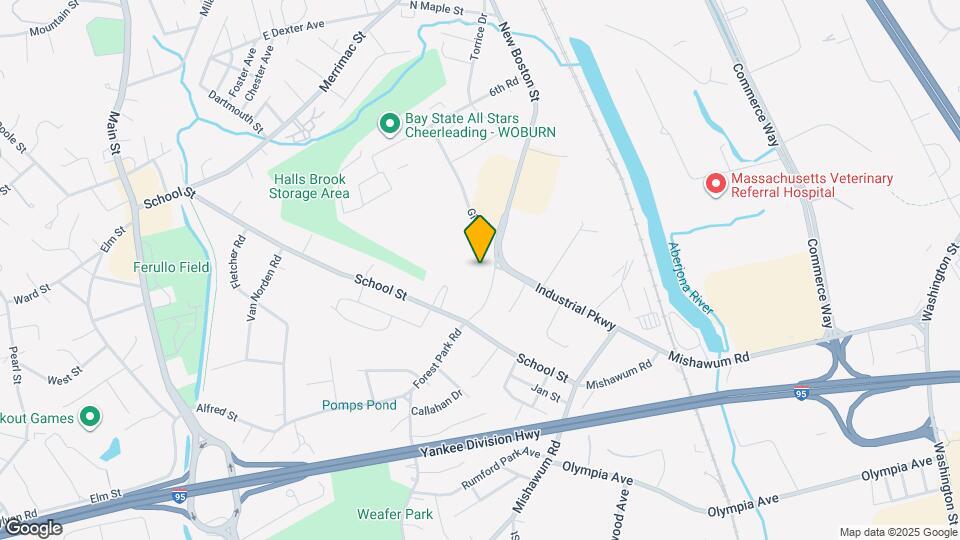 130 New Boston St Map and Location Details