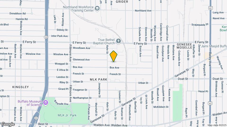 911 Glenwood Ave, Unit 1 lower Mapa y Detalles de la Ubicación