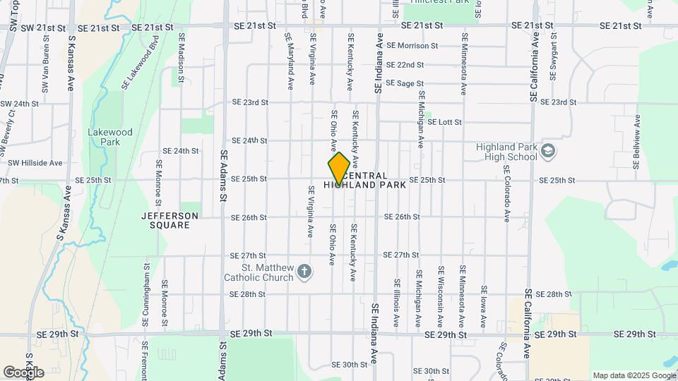 2514 SE Ohio Ave Map and Location Details