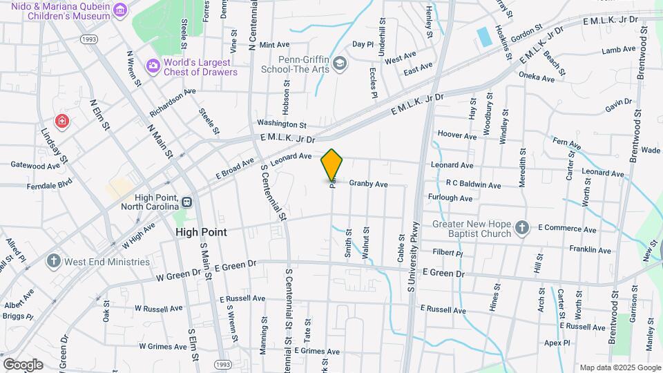 302 Park St Map and Location Details