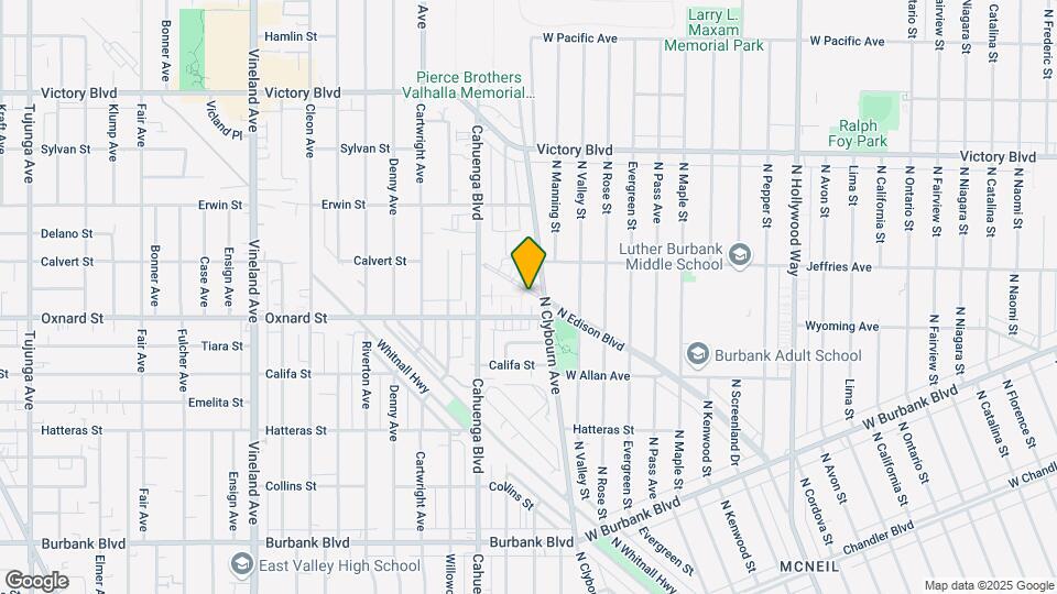 10408 Edison Way Map and Location Details