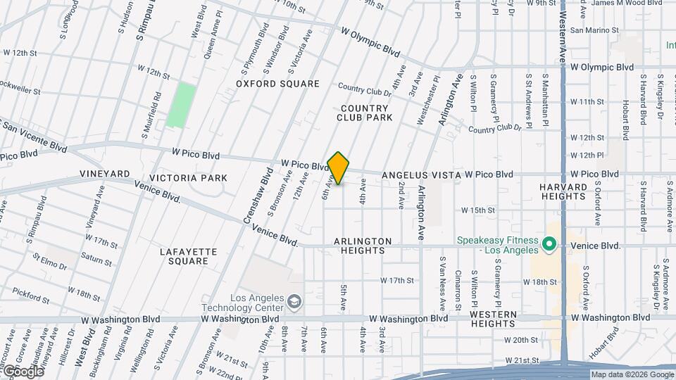 1331 5th Ave, Unit 1331 Mapa y Detalles de la Ubicación