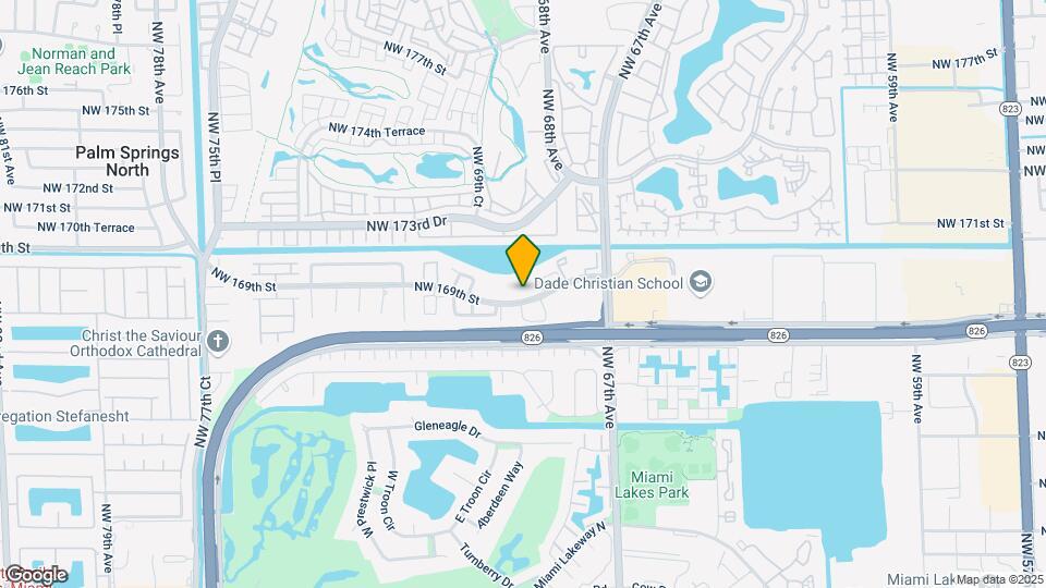 6845 NW 169th St-Unit -41C Map and Location Details