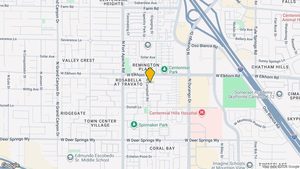 7180 N Campbell Rd Map and Location Details