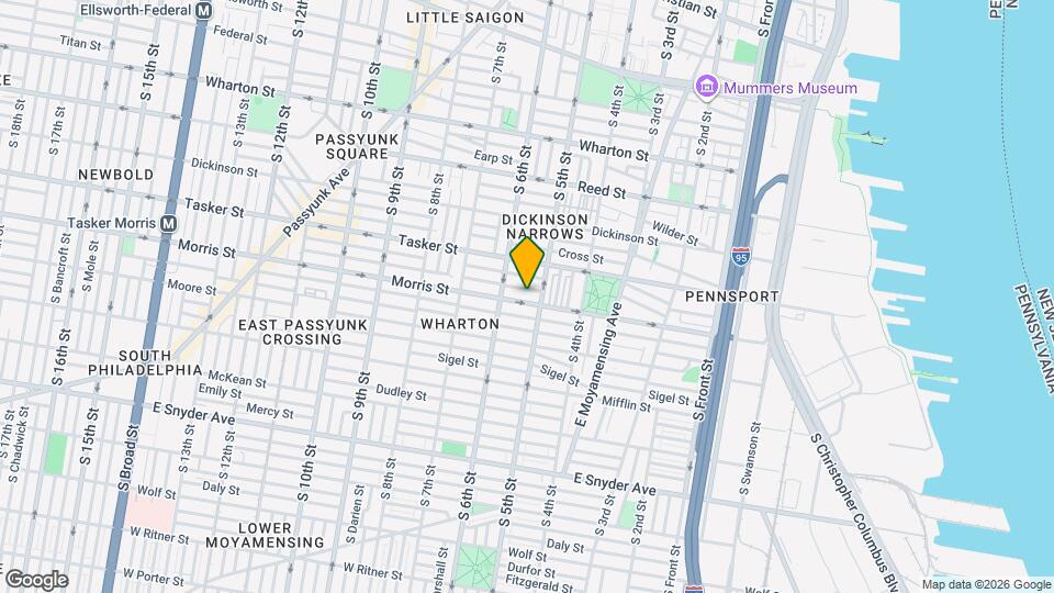 513 Morris St Map and Location Details