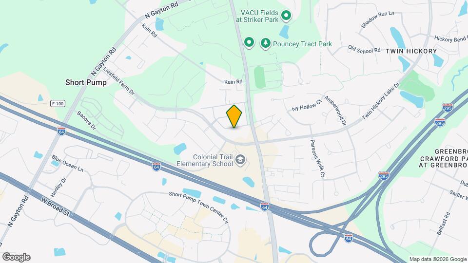 12125 Manor Glen Ln Map and Location Details