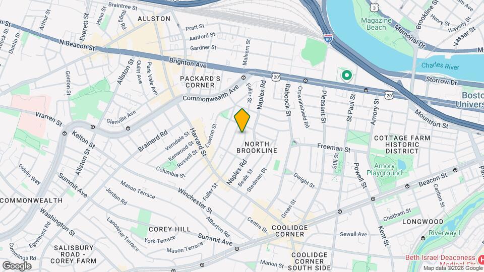 138 Fuller St Map and Location Details