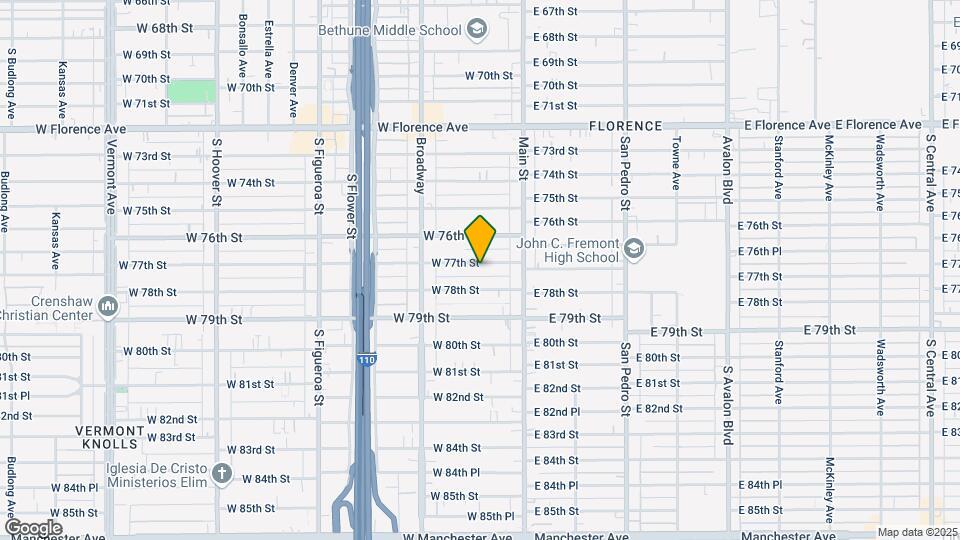 152 W 77th St Map and Location Details
