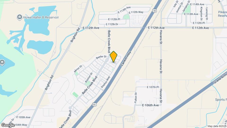 9494 E 109th Dr Map and Location Details