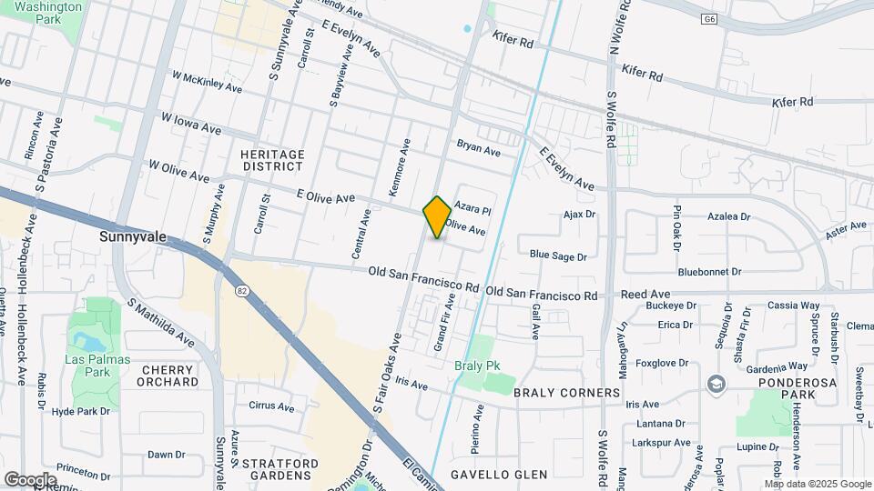 543 Firloch Ave Map and Location Details