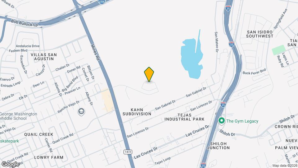 9812 Caddo Lp Map and Location Details