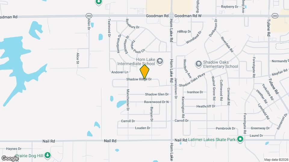 4371 Shadow Ridge Dr Mapa y Detalles de la Ubicación