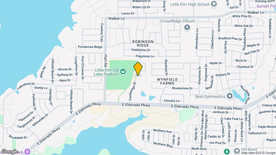 338 Castleridge Dr Map and Location Details