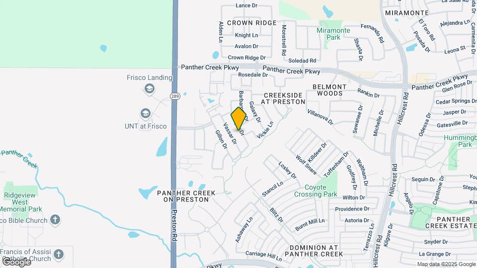 12917 Cowper Dr Map and Location Details