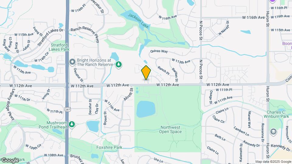 11201 Wyandot St Map and Location Details