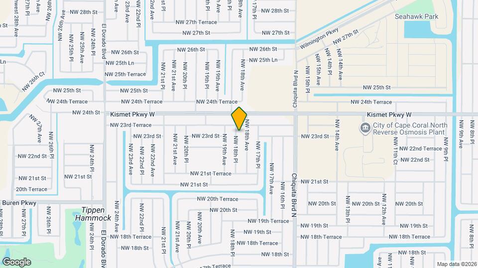 2303 NW 18th Pl Map and Location Details