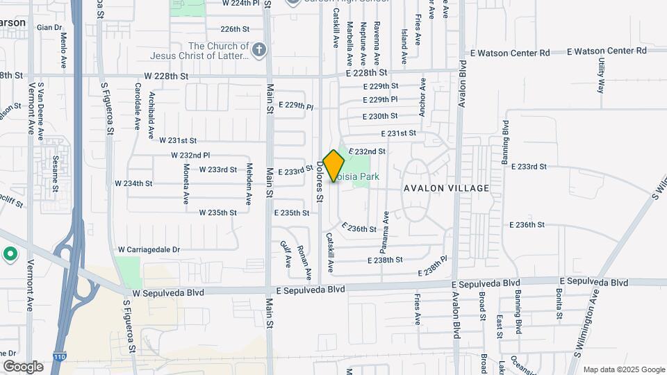 23401 Catskill Ave, Unit Duplex Rear Unit Map and Location Details