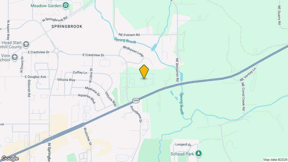 1415 N Kilchis Ave Map and Location Details