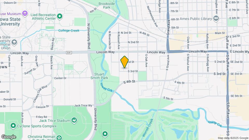 1211 S 3rd St Map and Location Details