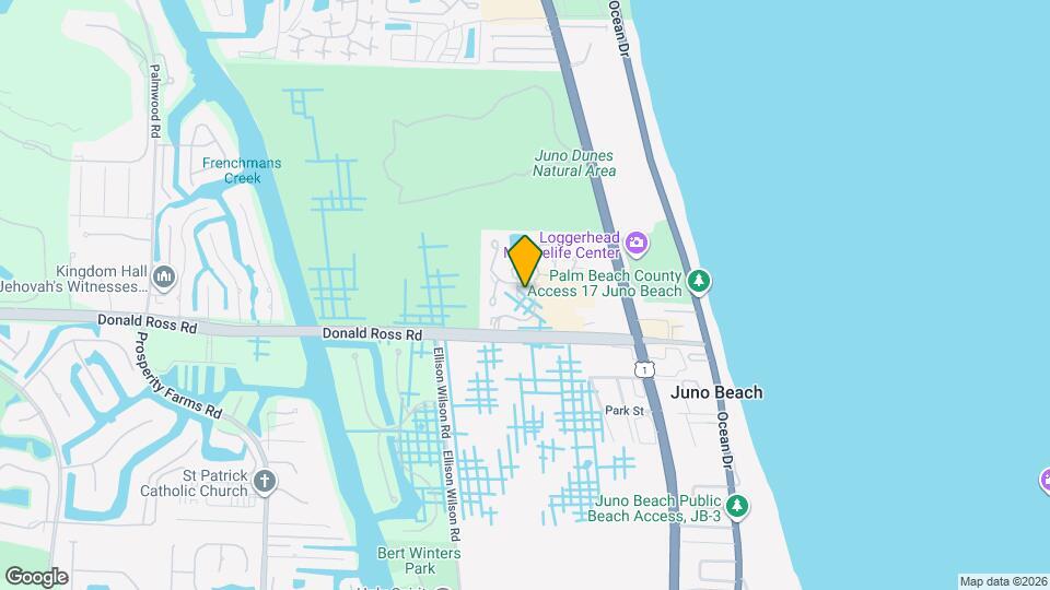 101 Sea Oats Dr, Unit F Map and Location Details