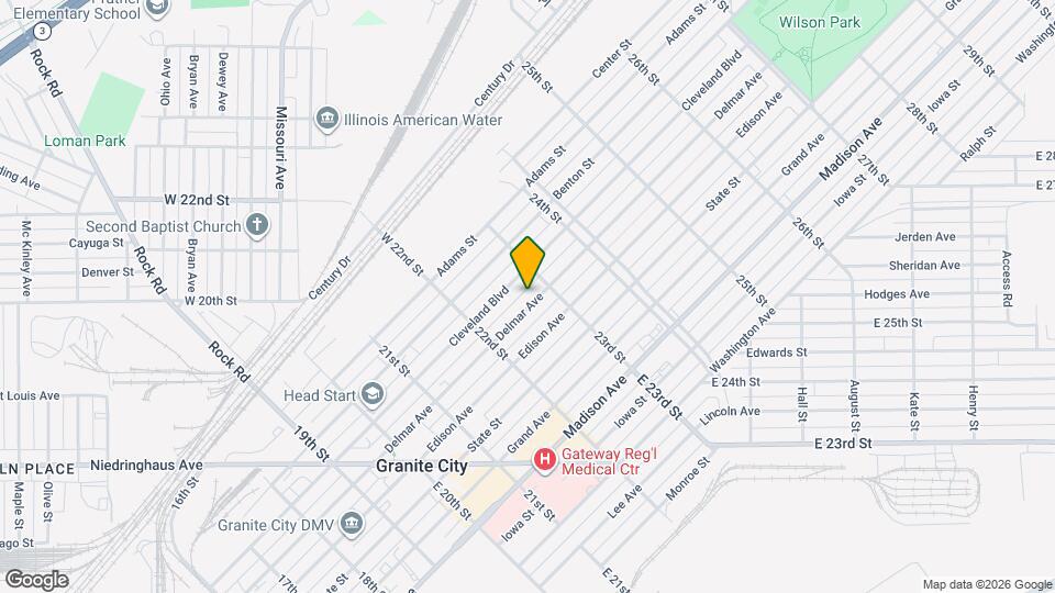 2251 Delmar Ave Map and Location Details