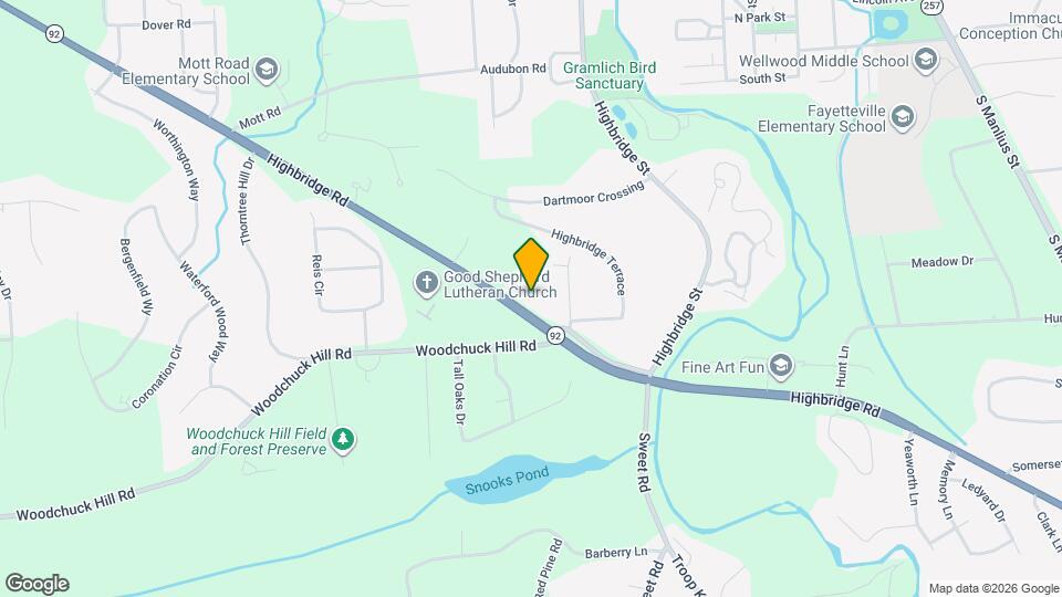 7319 Highbridge Rd Map and Location Details