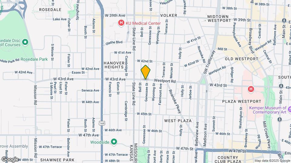 1701 Westport Rd Mapa y Detalles de la Ubicación