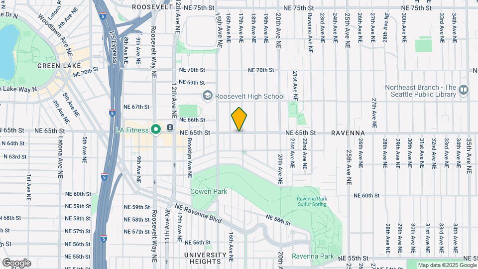 6329 17th Ave NE Map and Location Details