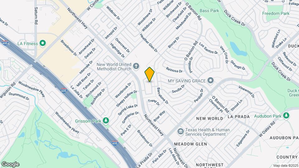 708 Meadowcreek Ct Map and Location Details