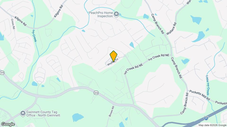 2727 Pearl Ridge Trce Map and Location Details