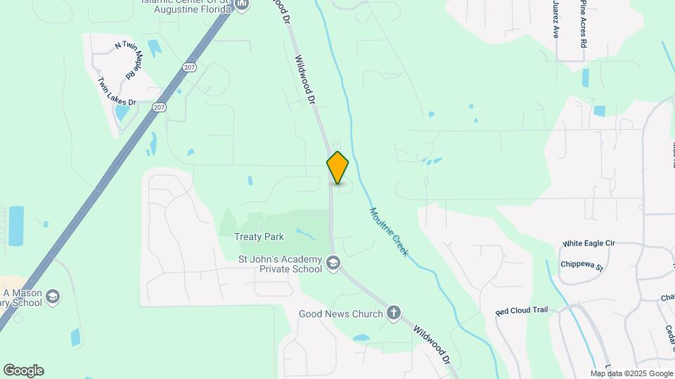 28 Moultrie Creek Cir Map and Location Details