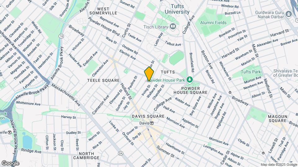 80 Irving St, Unit 2 Map and Location Details